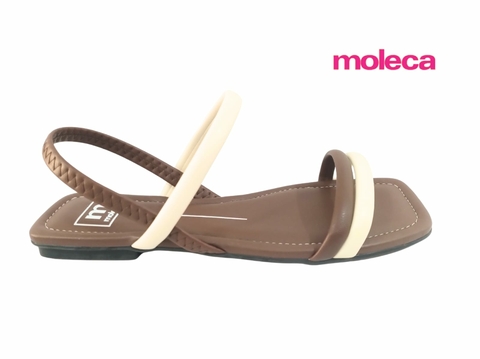 SANDALIA FEM. RASTEIRA MOLECA CHOCOLATE
