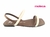 SANDALIA FEM. RASTEIRA MOLECA CHOCOLATE