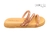 CHINELO FEM. BEIRA RIO CREME