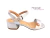 SANDALIA FEM. SALTO MODARE PRATA - comprar online