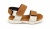 SANDALIA INF. MASC. MOLEKINHO CARAMELO BRANCO 2135.153 - comprar online
