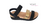 SANDALIA FEM. MODARE PRETO/DOURADO