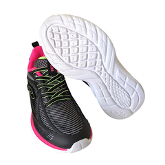 TENIS INF. FEM. OLYMPIKUS SUPREMO KIDS PRETO PINK