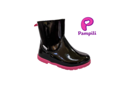 BOTA INF. FEM. PAMPILI PRETO VERNIZ