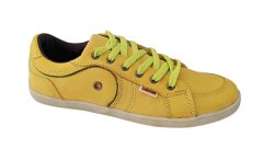 SAPATENIS INF. MASC. LAROCHE CASUAL COURO AMARELO CITRUS - comprar online