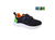 TENIS INF. MASC. KLIN PRETO LARANJA