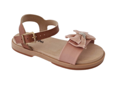 SANDALIA INF. FEM. MOLEKINHA ROSA CAMEL - loja online
