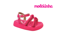 SANDALIA INF. FEM. MOLEKINHA PINK na internet