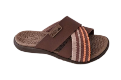 CHINELO INF. MASC. KLIN TIRA EM X COR CHOCOLATE - comprar online