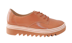 TENIS FEM. BEIRA RIO OXFORD ROSE VERNIZ