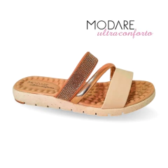 CHINELO PAPETE FEM. MODARE NUDE OURO ROSADO