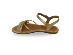 SANDALIA INF. FEM. MOLEKINHA DOURADO - comprar online