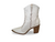 BOTA FEM. CANO BAIXO SALTO TEXANA BRANCO OFF - loja online