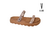 CHINELO FEM. FLATFORM VIZZANO OURO ROSADO NUDE