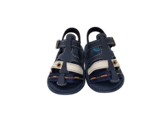 SANDALIA INF. MASC. MOLEKINHO MARINHO BRANCO CARAMELO - comprar online