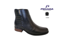 BOTA FEM. CANO BAIXO PEGADA PRETO - comprar online