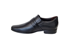 SAPATO SOCIAL MASC. COURO PEGADA PRETO - comprar online