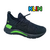 TENIS INF. MASC. KLIN PRETO VERDE - loja online
