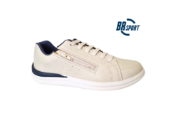 SAPATÊNIS CASUAL MASC. BR SPORT BRANCO OFF - loja online