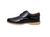 SAPATO SOCIAL MASC. PEGADA COURO PRETO - comprar online