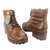 BOTA FEM. PEGADA COURO BURNISHED TOFFEE - comprar online