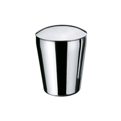 Porta Algodão Hara Cromado em Aço Inox