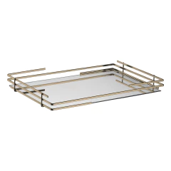 Imagem do Bandeja Hara Celine Base Espelhada 58 x 37 Cm