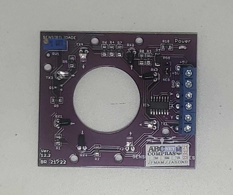 Placa Óptica Para Arcade Eletromatic Seupem Aegir ( borne )