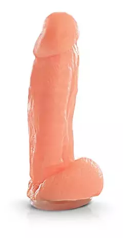 Dildo Consolador Kong Con sopapa (19 x 5 cm) - comprar online