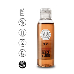 Gel Lubricante sabor a Dulce de Leche 80 ml