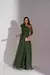 Vestido de festa um ombro só com flor removível - comprar online