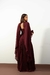 Imagem do Vestido longo de festa com capa removível elegante madrinha convidada