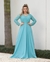 Vestido manga longa moda inverno - comprar online