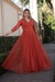 Imagem do Vestido longo manga 3/4