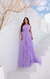 Vestido de um ombro só com babado na saia na internet