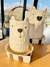 MACETA MEDIANA CON PLATO OSO - comprar online