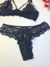 Conjunto Sensual Preto sem Bojo com Tule - Floratta Moda Intima e Pijamas