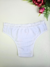 Calcinha Barra Larga em Cotton Branco - comprar online