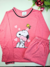 Pijama Longo Feminino Estampa Snoopy - loja online