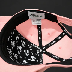 Boné Lacoste Big Croc pink na internet