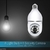 Câmera wi-fi gloeilamp ip 1080 p inteligente leven app nieuwste e27 soquete interno sem fio câmera de segurança doméstica suporte cartão tf oculto - comprar online
