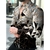 2022 Moda de Alta Qualidade Camisas Masculinas Camisa abotoada Casual Designer Estampado Céu Estrelado Tops Manga Comprida Roupas Masculinas Cardigan na internet