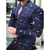 2022 Moda de Alta Qualidade Camisas Masculinas Camisa abotoada Casual Designer Estampado Céu Estrelado Tops Manga Comprida Roupas Masculinas Cardigan - Saga