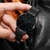 Relógios requintados 2022 masculino elegante ultra fino negócios de aço inoxidável quartzo novo relógio de pulso moda preto casual relógio para homens - comprar online