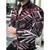 Imagem do 2022 Moda de Alta Qualidade Camisas Masculinas Camisa abotoada Casual Designer Estampado Céu Estrelado Tops Manga Comprida Roupas Masculinas Cardigan