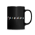 Caneca Friends (100% Preta) - comprar online