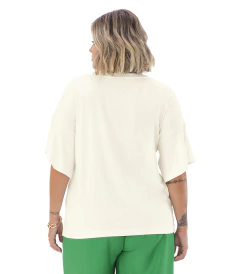 Blusa Plus Size Estampa Perfect Day - comprar online