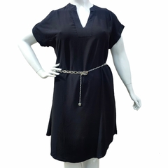 Vestido Midi Viscose Soltinho Plus Size - comprar online
