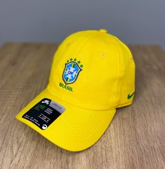 Boné Nike Dad Hat Seleção Brasileira - Amarelo