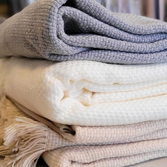 Pie de cama / Mantón telar - tienda online